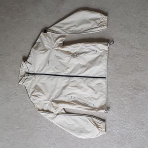 EUC Cream Color Jacket with Cinched Waist, Size XS